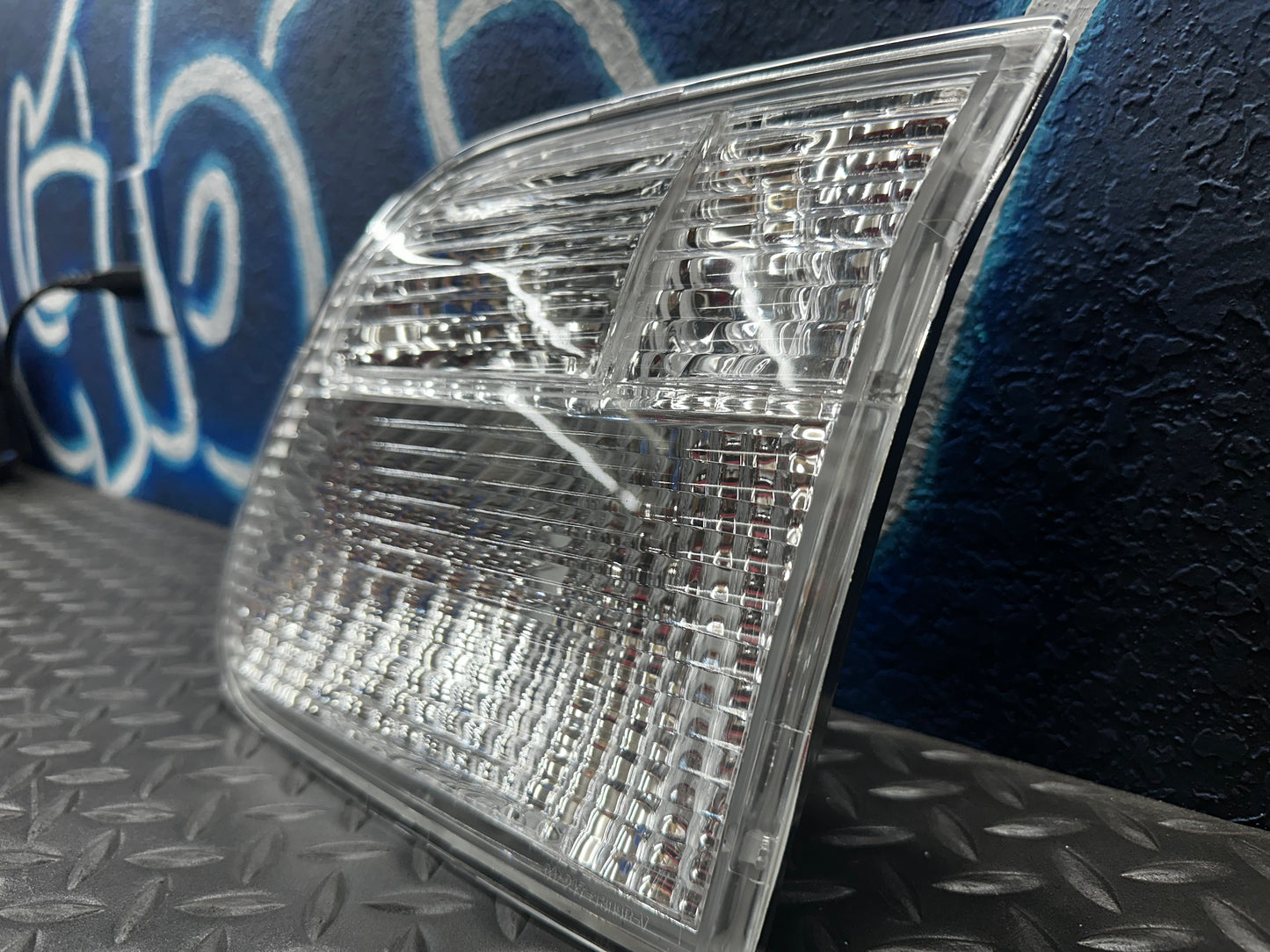 1999-2000 Honda Civic 4d Sedan Ek Jdm Style Clear Lens Tail Light Inner Outer Total Of 4 Pieces