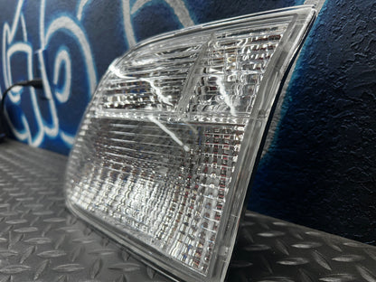 1999-2000 Honda Civic 4d Sedan Ek Jdm Style Clear Lens Tail Light Inner Outer Total Of 4 Pieces