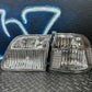 1999-2000 Honda Civic 4d Sedan Ek Jdm Style Clear Lens Tail Light Inner Outer Total Of 4 Pieces