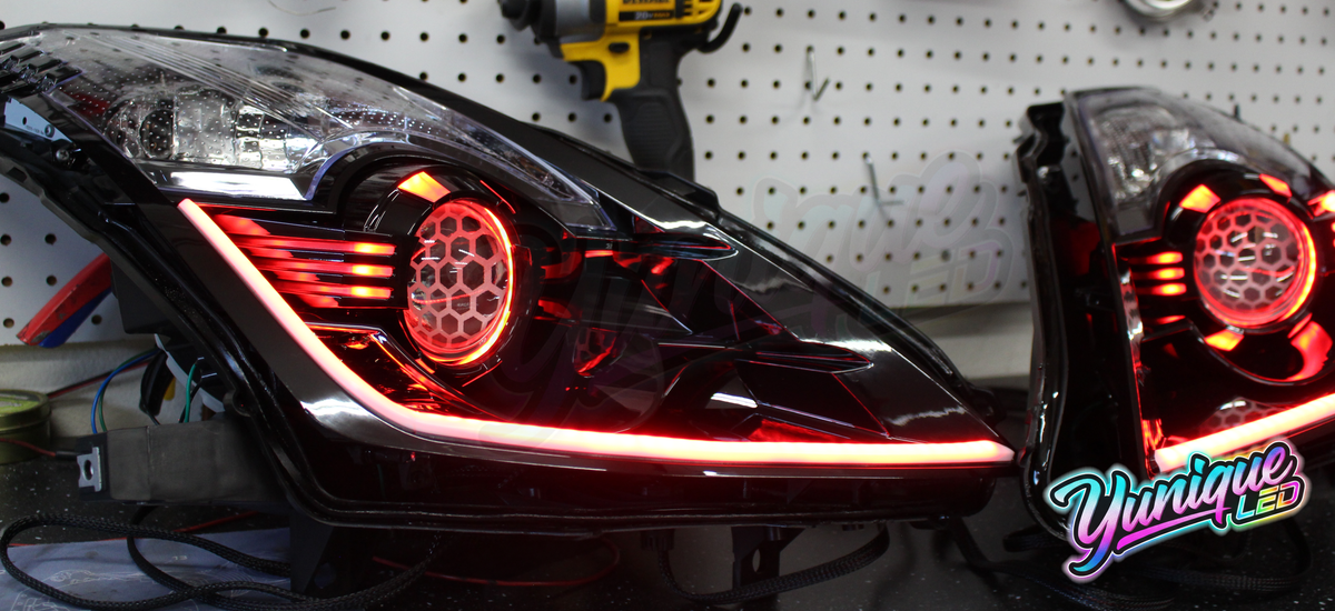 2003-2009 Nissan 350Z BlueGhozt Iron Man Headlights