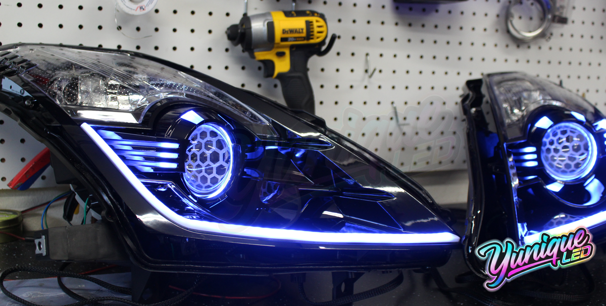 2003-2009 Nissan 350Z BlueGhozt Iron Man Headlights