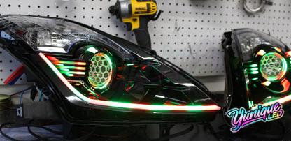 2003-2009 Nissan 350Z BlueGhozt Iron Man Headlights