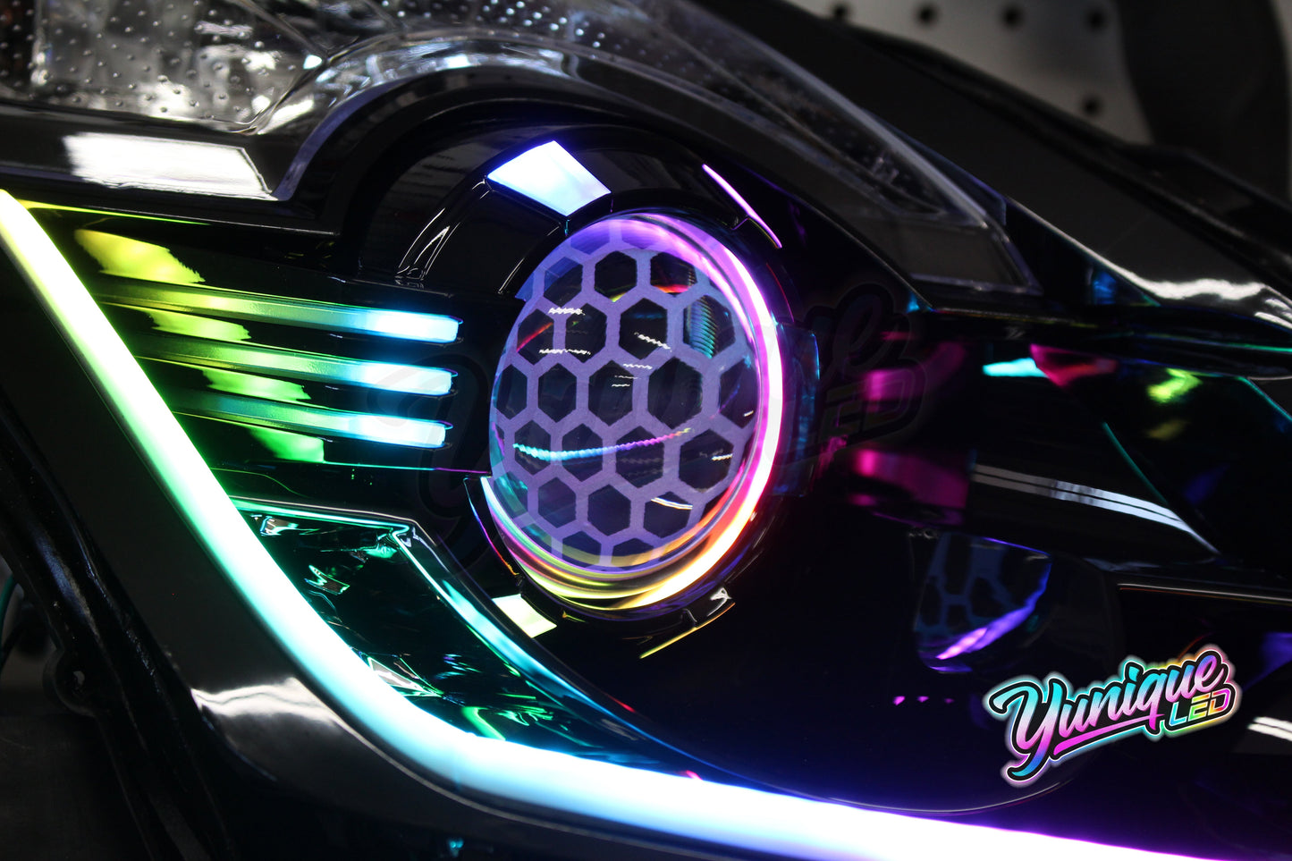 2003-2009 Nissan 350Z BlueGhozt Iron Man Headlights