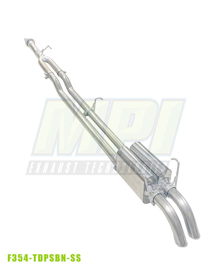 Ford, 2017-2026, 6.2L, 6.8L, 7.3L - MPI Bullnoze Exhaust Series