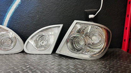 2003 - 2008 ALL CLEAR OEM Toyota Corolla Tail Lights