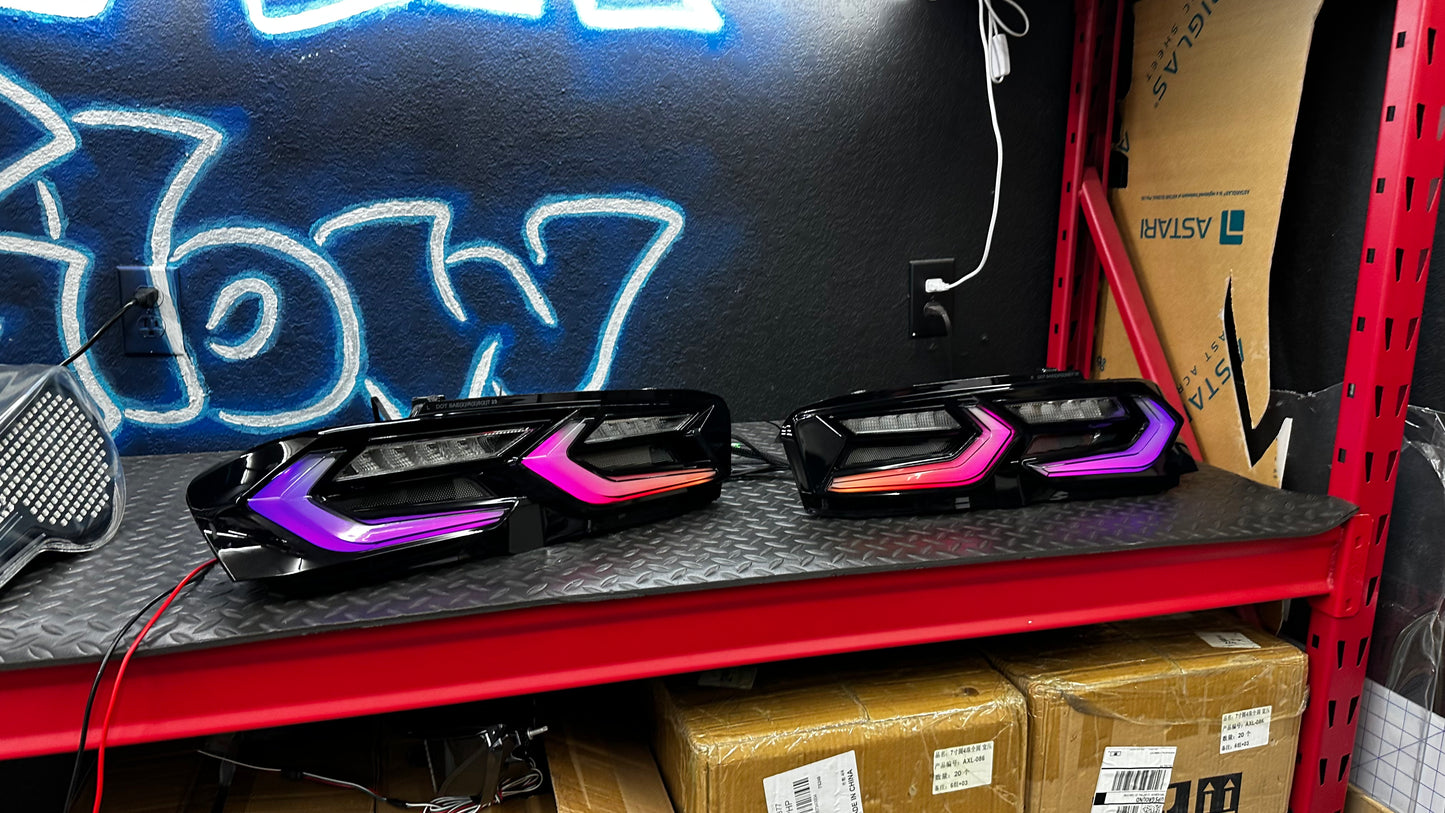 NTXGlow Color Shifting Tail Lights (2019-2025 Camaro)