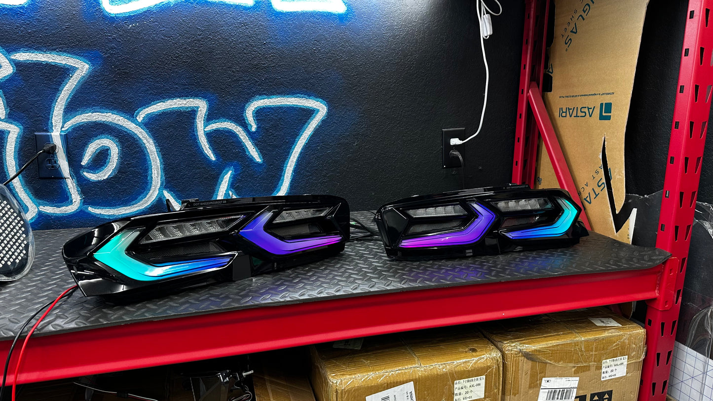 NTXGlow Color Shifting Tail Lights (2019-2025 Camaro)
