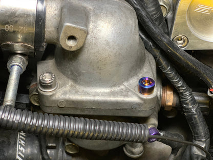 JDC Titanium Thermostat Housing Replacement Kit (Evo 7/8/9)