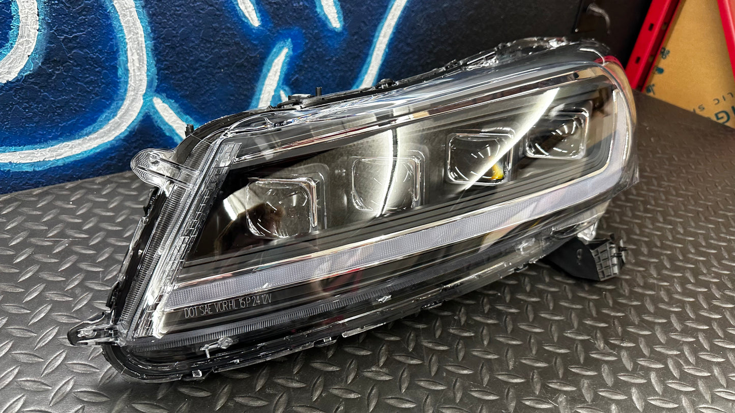 2008-2012 Honda Accord MK8 LED headlights (Without Demon Eyes)