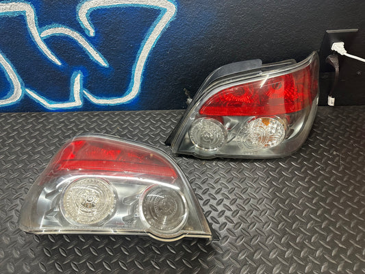 JDM Subaru Impreza WRX STi Outback Sport Wagon RS TS Tail Lights Lamps 2004-2007 (DAMAGED)