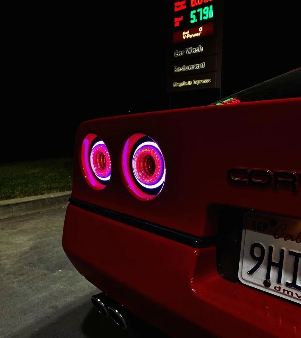 1984–1990 C4 Corvette Infinity Mirror Taillights