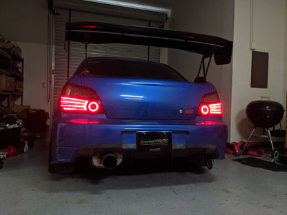 Subaru Impreza Blobeye Sedan (GD, 04-05) Angel Wings - Complete DIY Kit