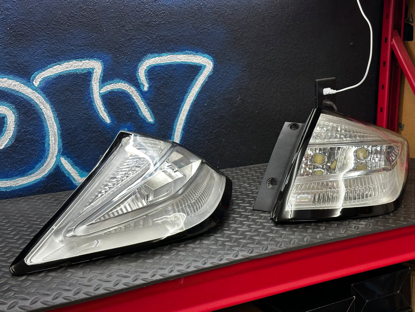 NTXGLOW custom clear tail lights (2010 - 2015 Honda Crosstour)