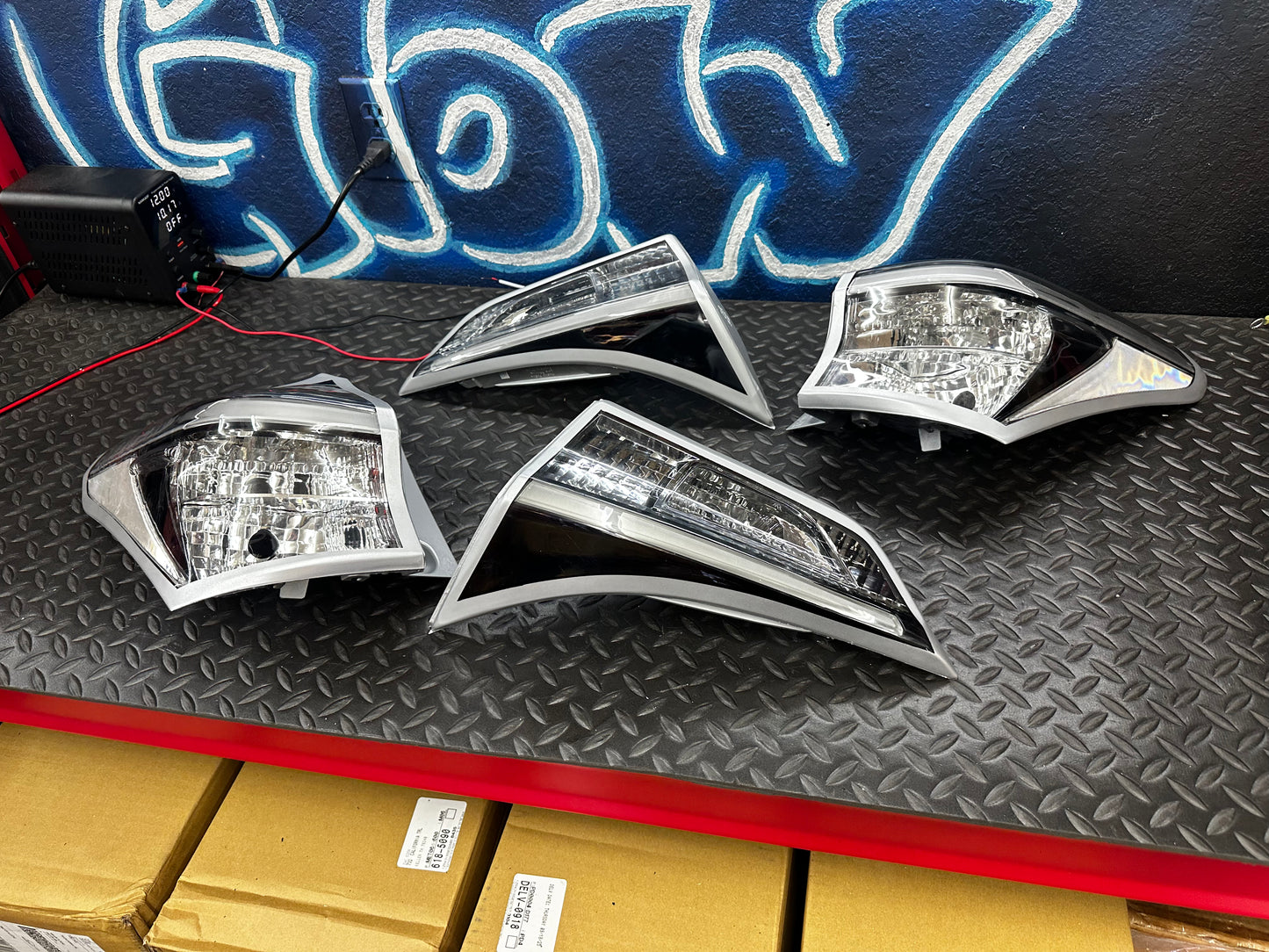 NTXGlow Clear Tail Lights (2016 - 2018 Scion Toyota Corolla IM hatchback)