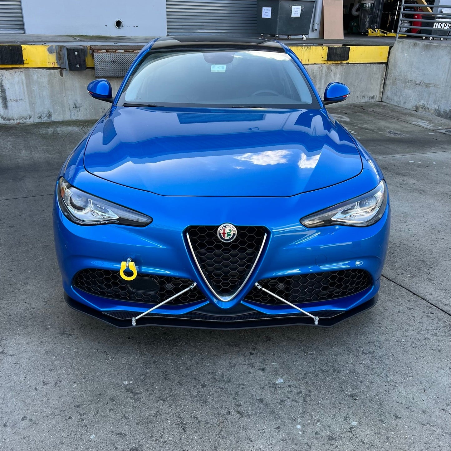 Alfa Romeo Giulia 16-23 Splitter Extension