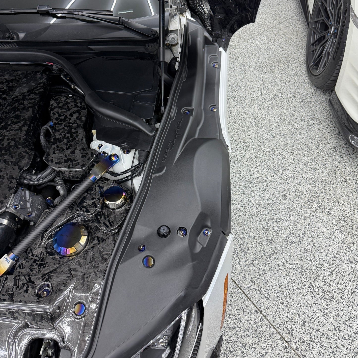 JDC Titanium Fender Plastic Clip Replacement Kit (A90/91 Supra)