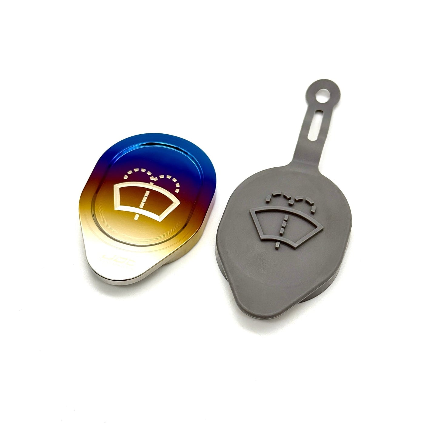 JDC Titanium Washer Fluid Cap (R35 GT-R & Multiple Infiniti Models)