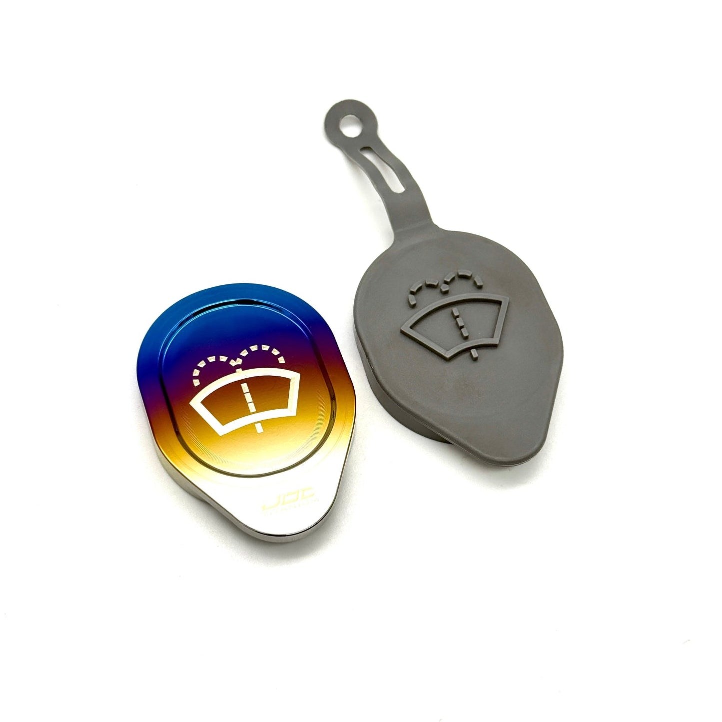 JDC Titanium Washer Fluid Cap (R35 GT-R & Multiple Infiniti Models)