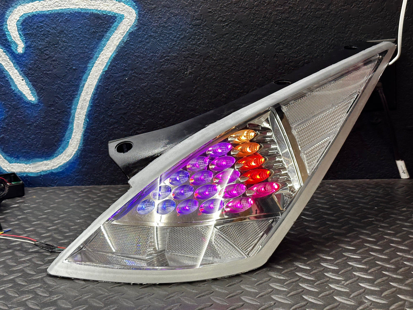 NTXGLOW RGB tail lights (03 - 09 nissan 350z)
