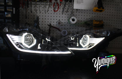 2003-2009 Nissan 350Z BlueGhozt Hex Stage 3 Headlights