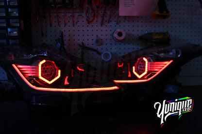 2003-2009 Nissan 350Z BlueGhozt Hex Stage 3 Headlights
