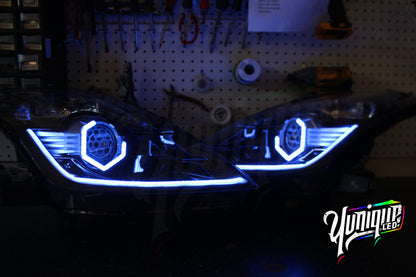 2003-2009 Nissan 350Z BlueGhozt Hex Stage 3 Headlights