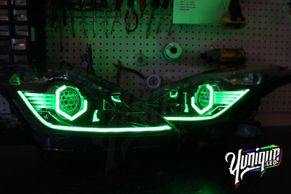 2003-2009 Nissan 350Z BlueGhozt Hex Stage 3 Headlights