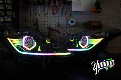 2003-2009 Nissan 350Z BlueGhozt Hex Stage 3 Headlights