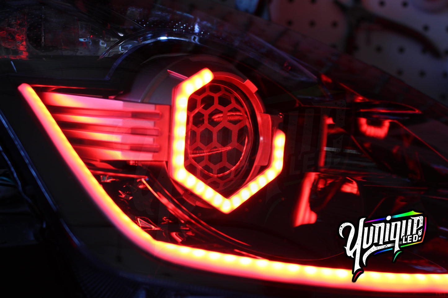 2003-2009 Nissan 350Z BlueGhozt Hex Stage 3 Headlights