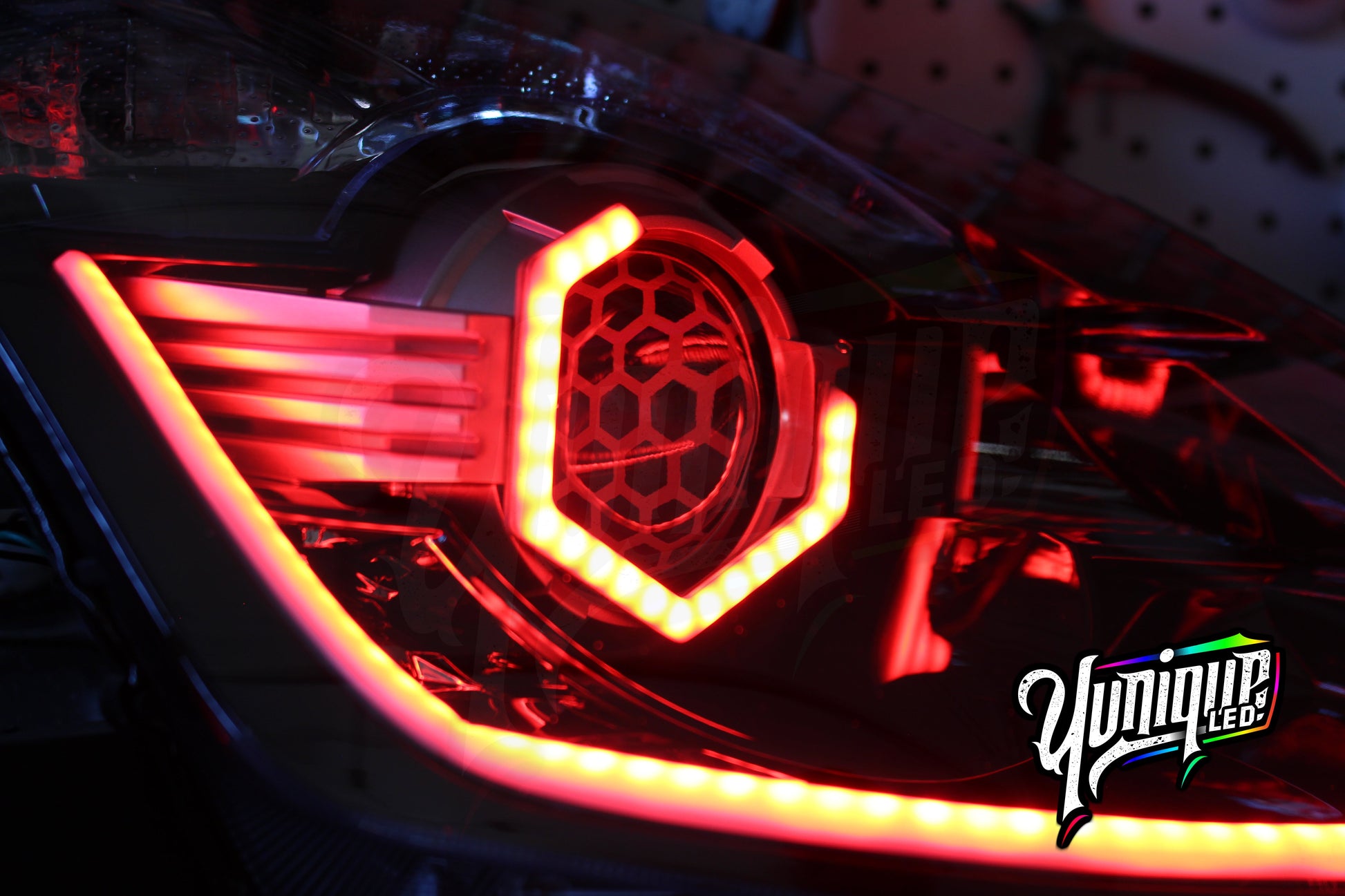 2003-2009 Nissan 350Z BlueGhozt Hex Stage 3 Headlights