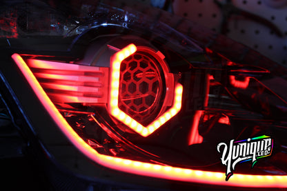 2003-2009 Nissan 350Z BlueGhozt Hex Stage 3 Headlights