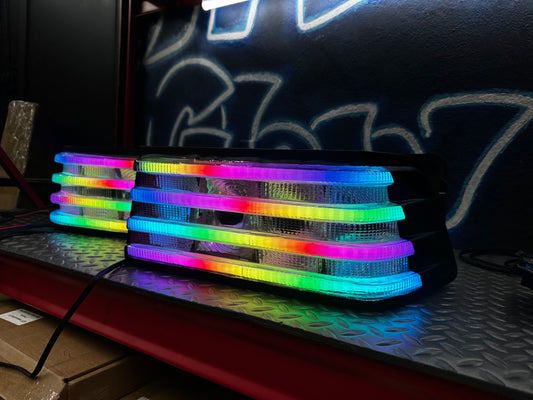 NTXGLOW RGB tail lights (90 - 98 Mercedes SL-class R129)