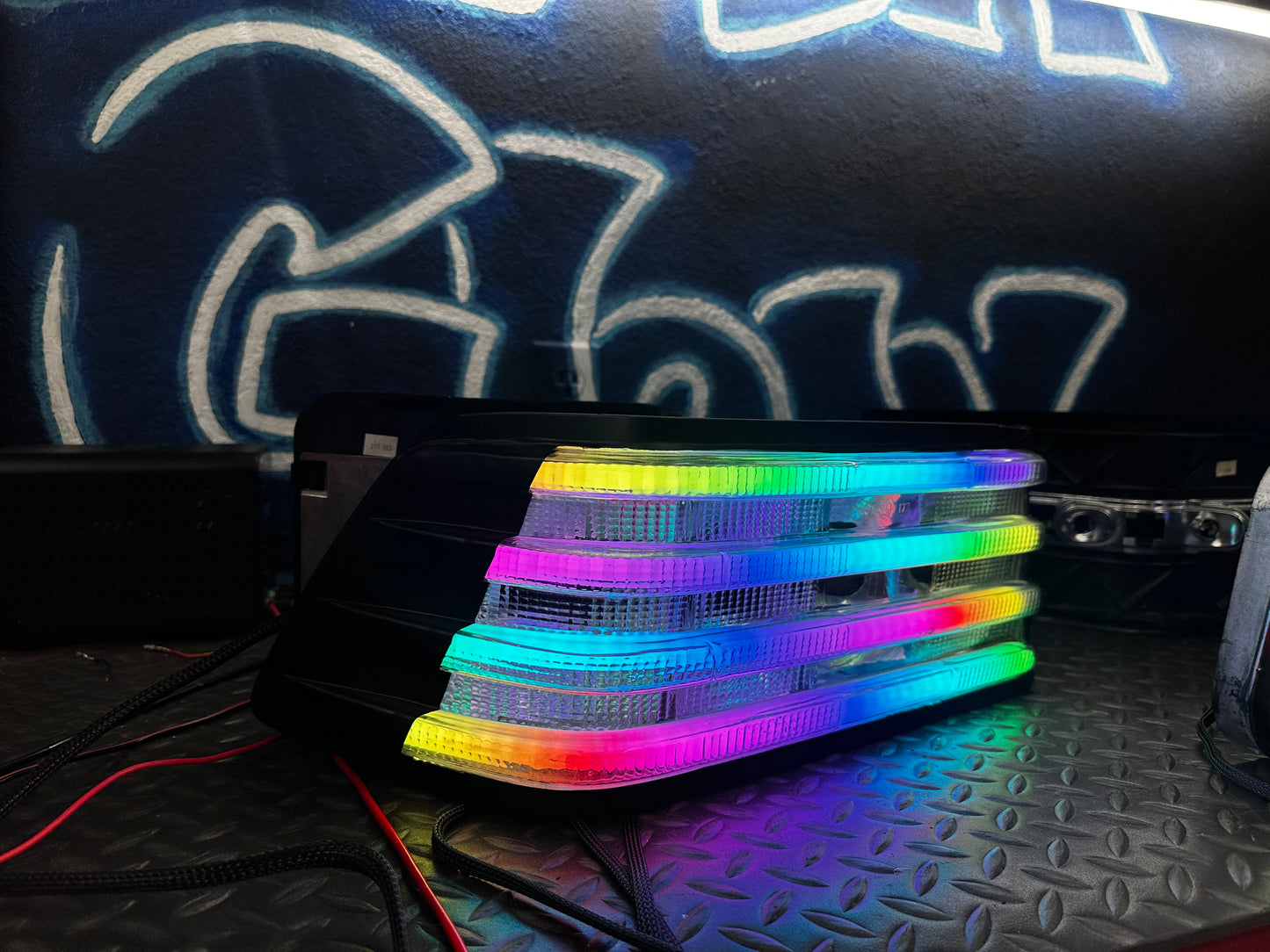 NTXGLOW RGB tail lights (90 - 98 Mercedes SL-class R129)