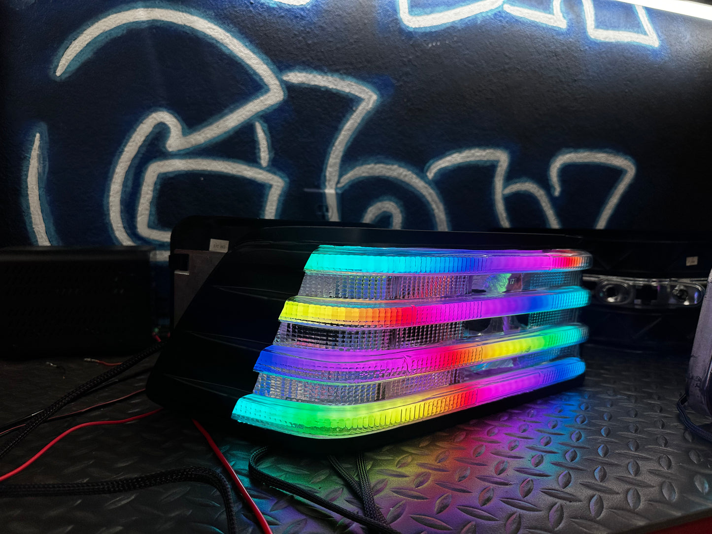 NTXGLOW RGB tail lights (90 - 98 Mercedes SL-class R129)