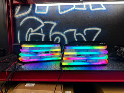 NTXGLOW RGB tail lights (90 - 98 Mercedes SL-class R129)