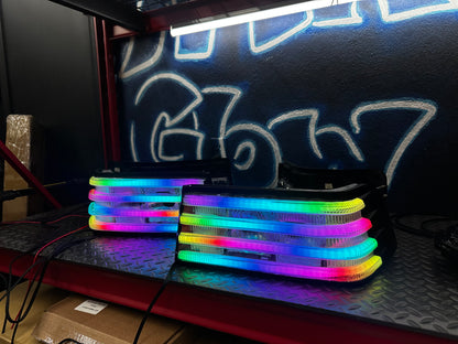 NTXGLOW RGB tail lights (90 - 98 Mercedes SL-class R129)