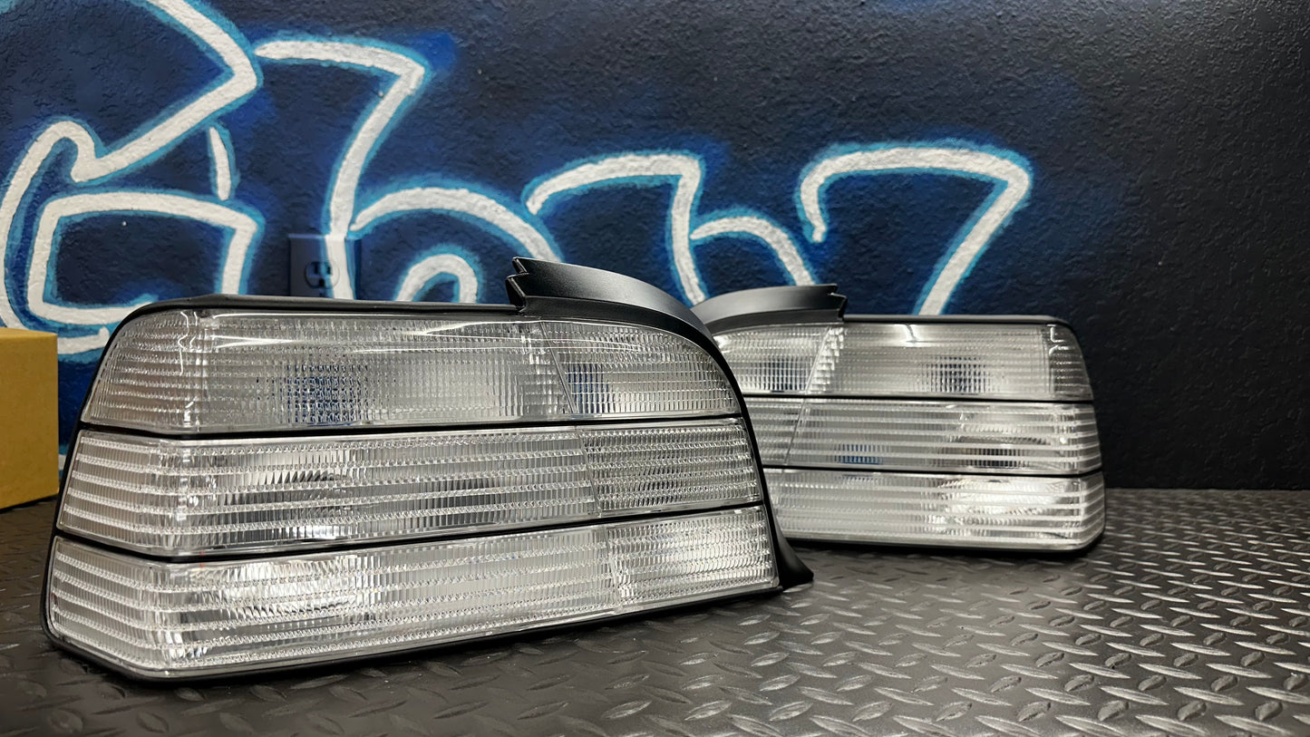 Custom Clear e36 coupe/convertible tail lights