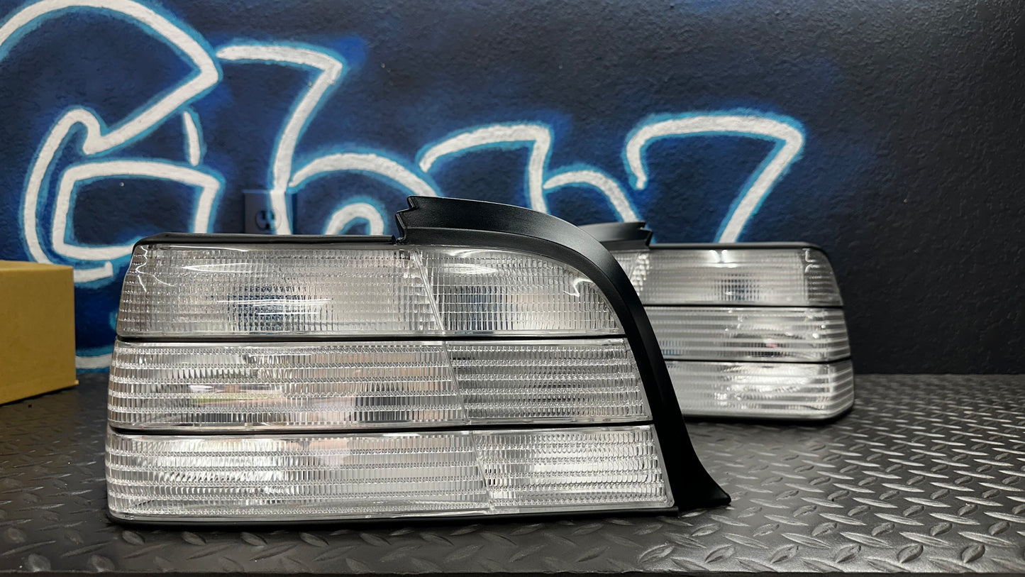 Custom Clear e36 coupe/convertible tail lights