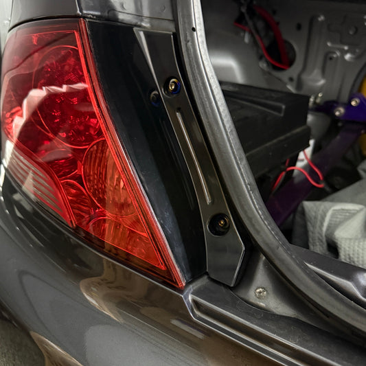 JDC Titanium Taillight Hardware Kit (Evo 7/8/9)