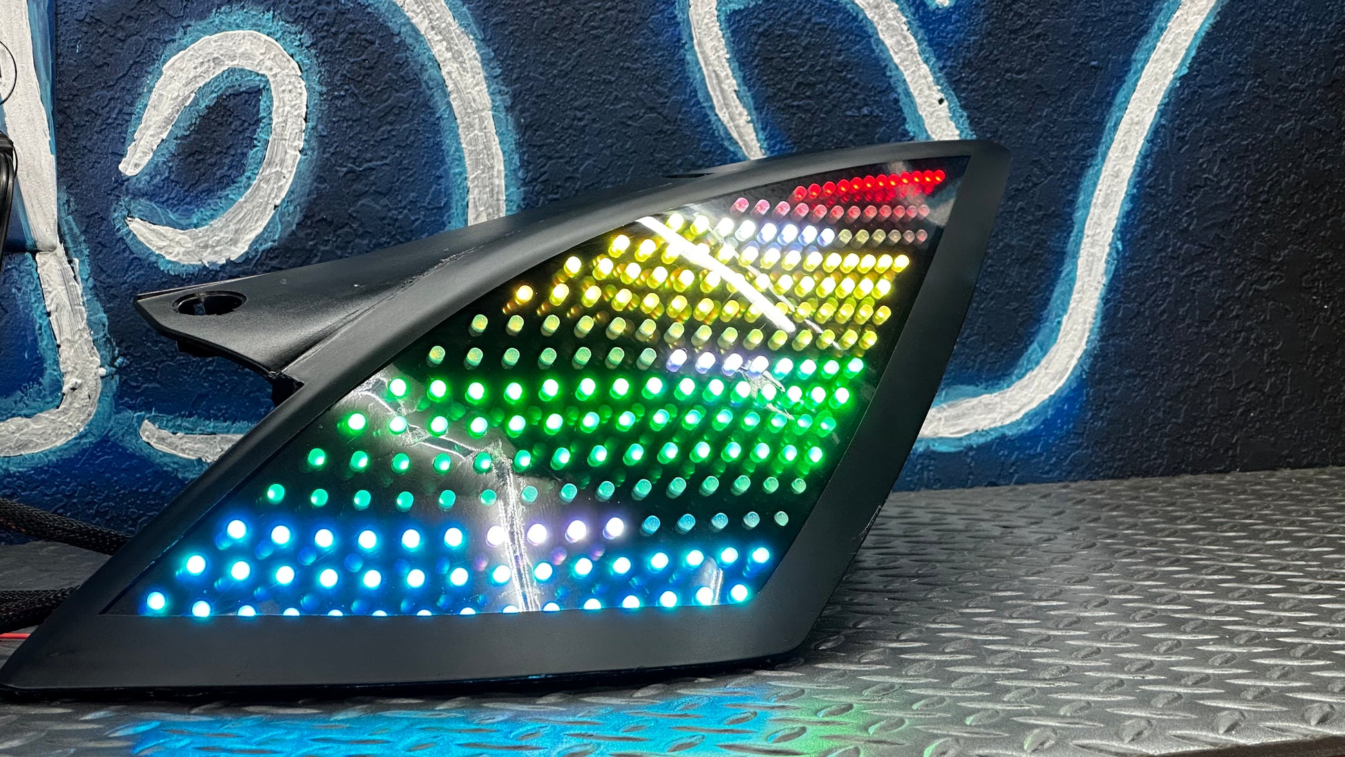 Rgb Led Rear 2003 - 2008 NISSAN 350Z grid RGB LED tail lights – NTXGlow