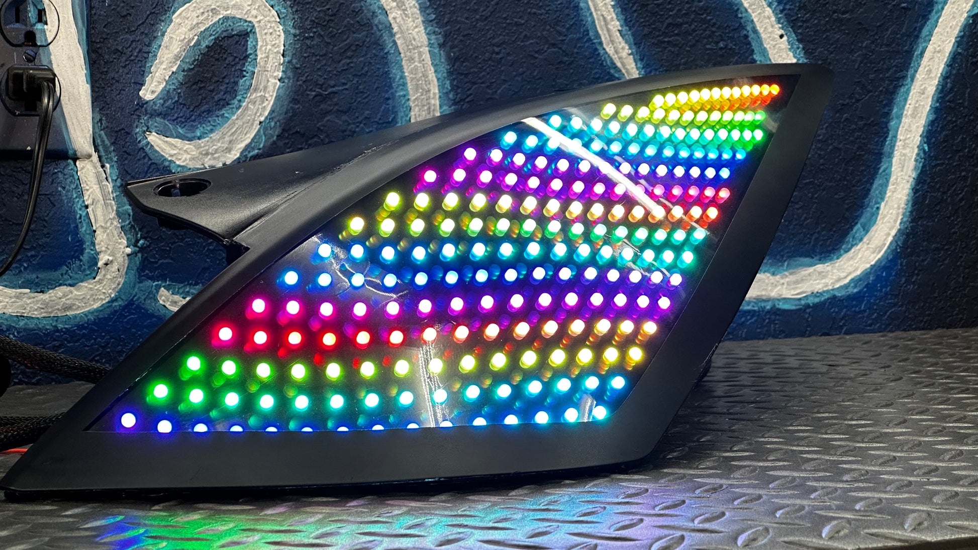 Rgb Led Rear 2003 - 2008 NISSAN 350Z grid RGB LED tail lights – NTXGlow