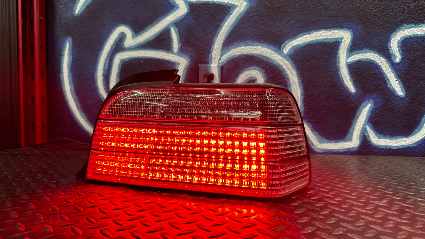 DEPO LED Red/Clear Tail Lights Rear Lamps Compatible And Fits For BMW 1992 1999 3 Series E36 2d Coupe Convertible M3 Only DEPO LED Red/Clear Tail Lights Rear Lamps Compatible And Fits For BMW 1992 1999 3 Series E36 2d Coupe Convertible M3 Only