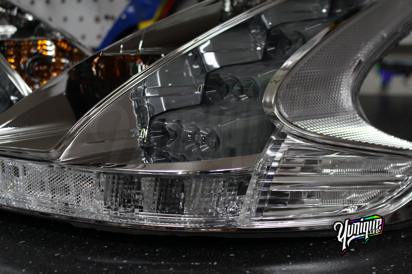 Nissan 370Z BlueGhozt Clear JDM Tail Lights