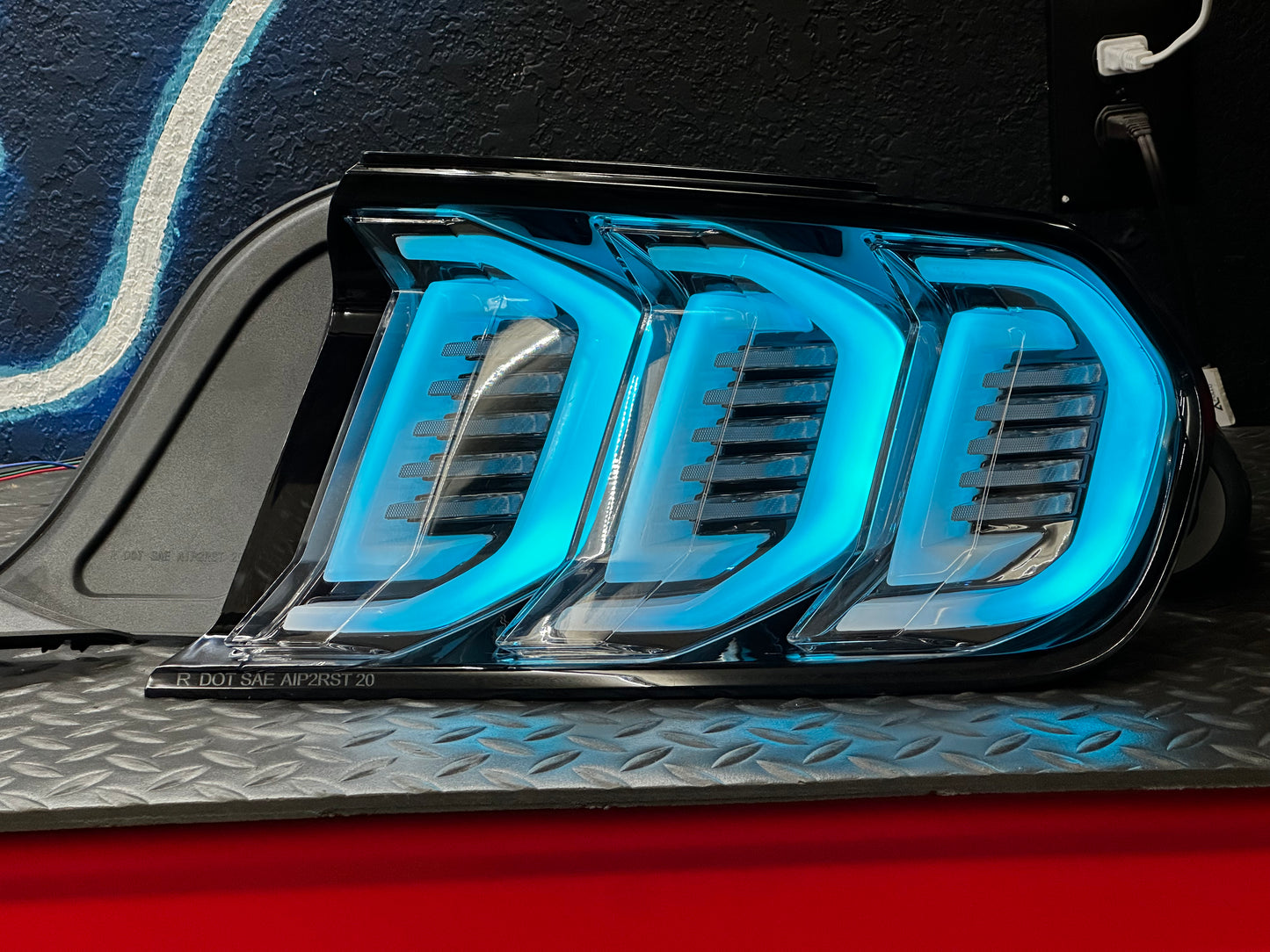 NTXGLOW RGB tail lights (2015 - 2023 Ford Mustang)