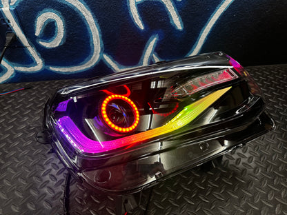 NTXGlow RGB headlights (2014 - 2015 Chevy Camaro headlights)