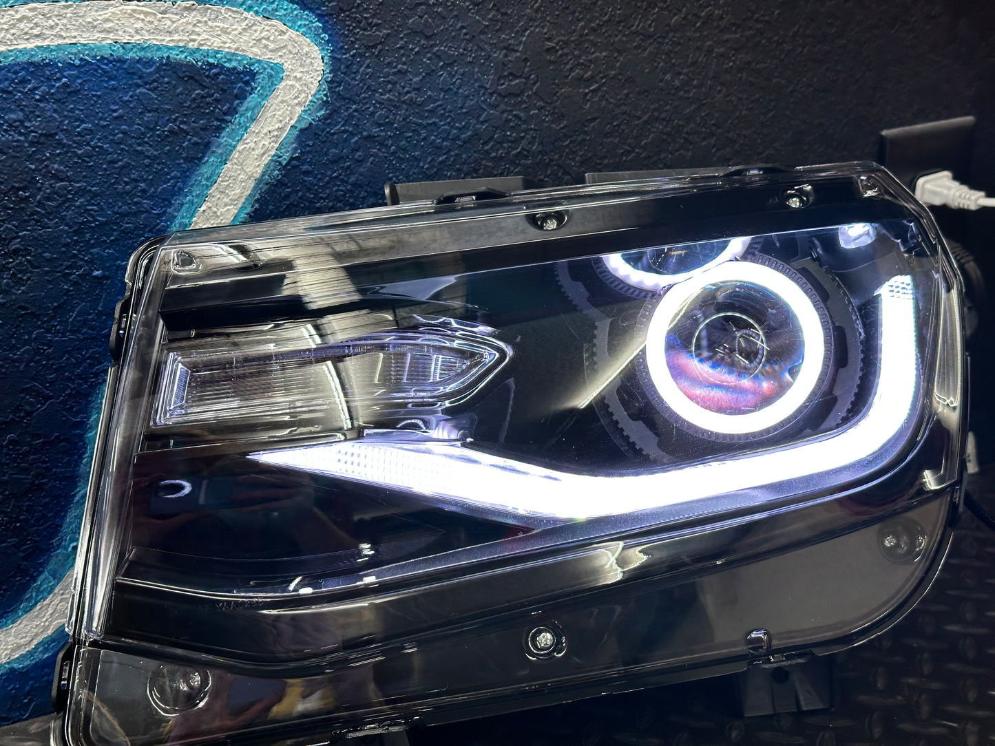 NTXGlow RGB headlights (2014 - 2015 Chevy Camaro headlights)