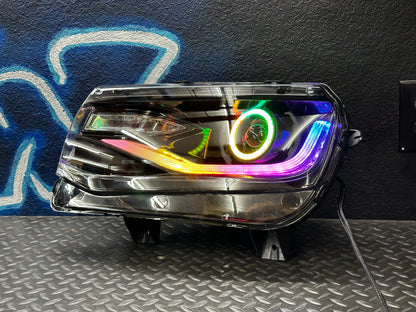 NTXGlow RGB headlights (2014 - 2015 Chevy Camaro headlights)