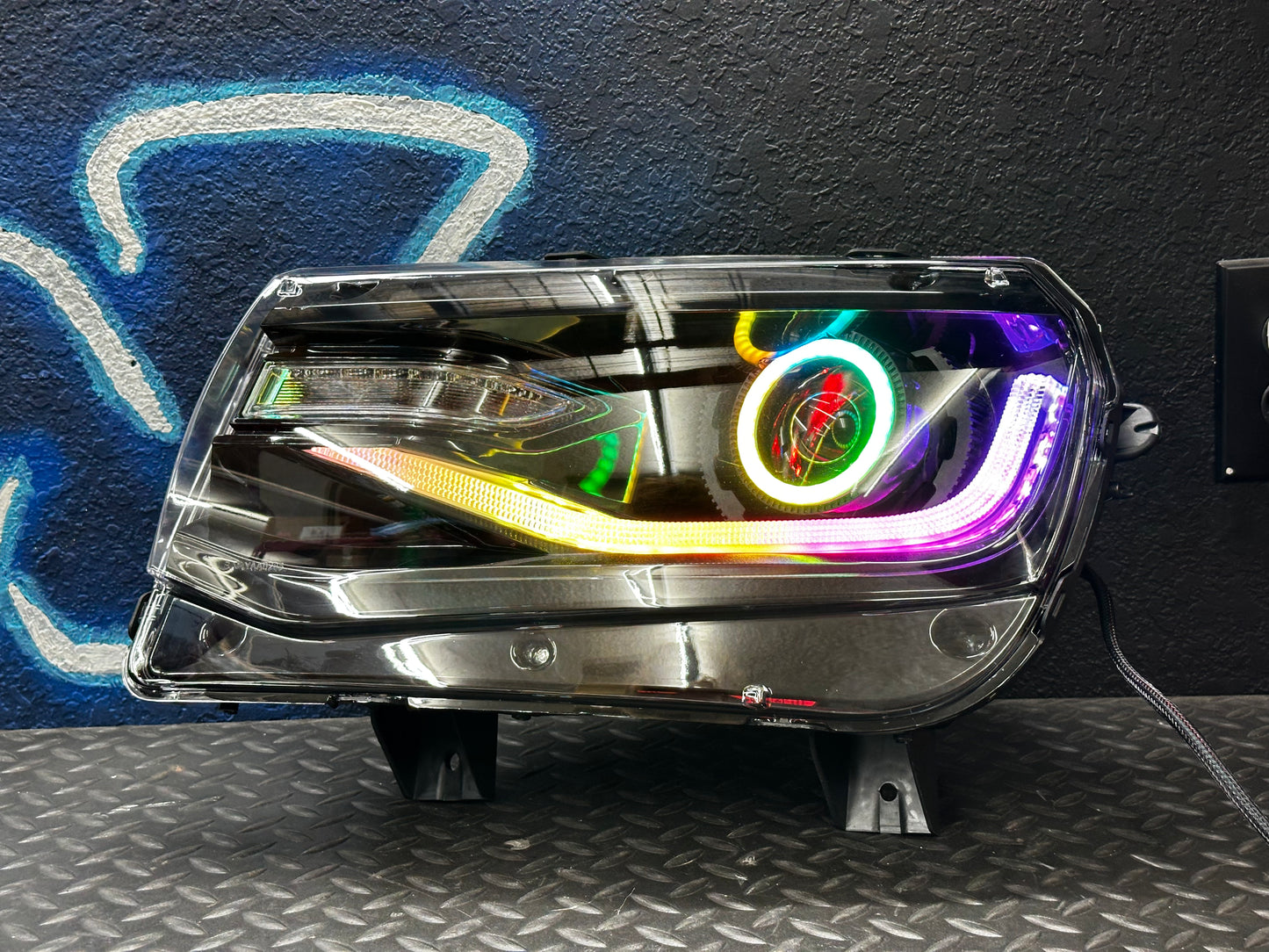 NTXGlow RGB headlights (2014 - 2015 Chevy Camaro headlights)