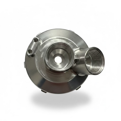 Vorsprung Autowerk Billet PCV Housing Adapter for 3.0T PCV Relocation, Audi 3.0 TFSI Supercharged