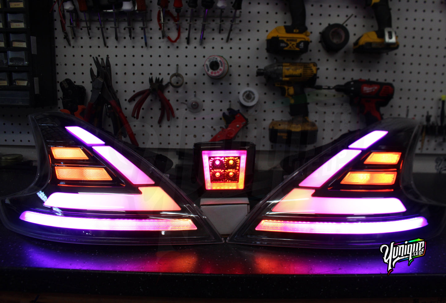 Nissan 370Z RGBW Ghozt Tail Lights